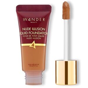 WANDER BEAUTY Nude Illusion Liquid Foundation-Golden Medium